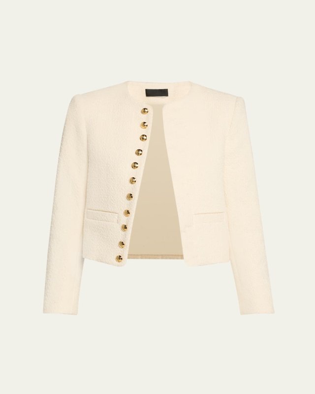 Patti Open-Front Short Jacket